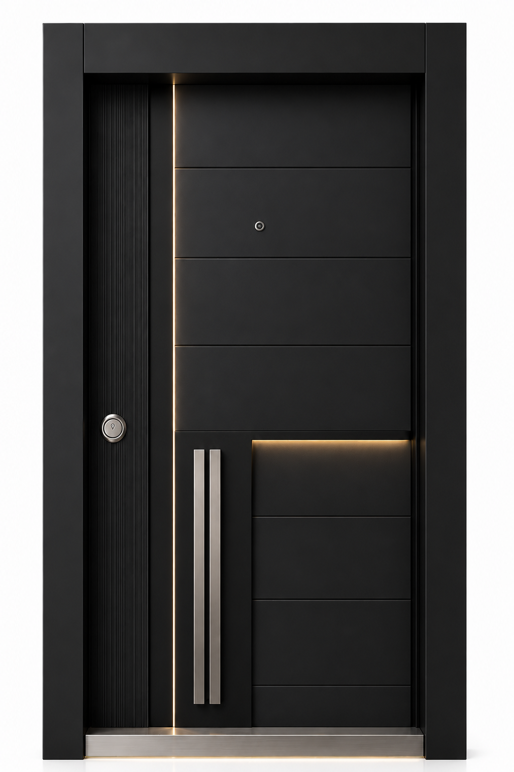 Kompozit Alpha KA-803 Noir Step Tudoor çelik kapı modeli