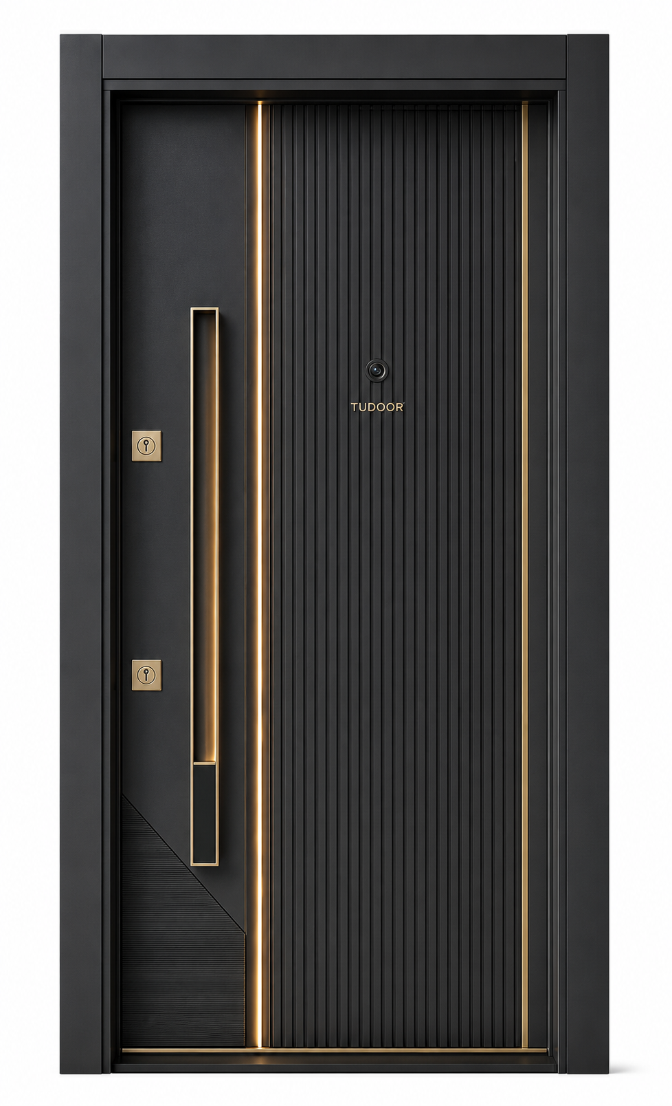Tudoor Pro ZP-705 Full Ribbed Tudoor çelik kapı modeli